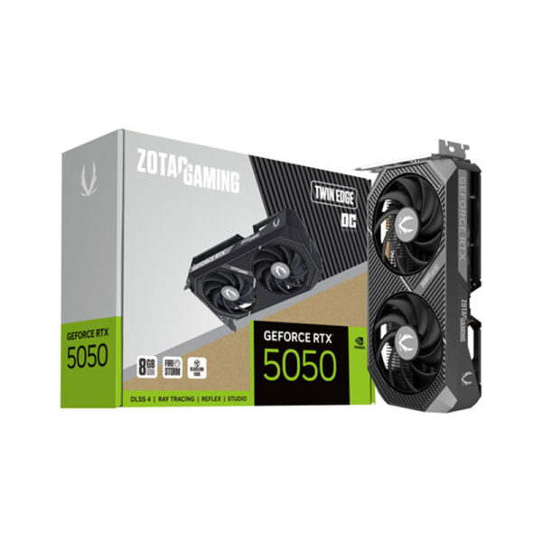 zotac gaming geforce rtx 5050 8gb gddr6 graphic card with box