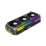 zotac gaming geforce rtx 5080 amp 16gb gddr7 graphic card side view