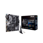 Asus prime B550M-A Wi-Fi II motherboard with box and wireless