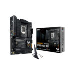 Asus TUF gaming B760-plus Wi-Fi motherboard box and wireless