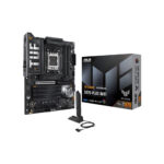 Asus TUF Gaming X870-plus Wi-Fi 7 motherboard box and wireless
