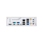 Asus X870 AYW gaming WIFI W ATX motherboard ports view