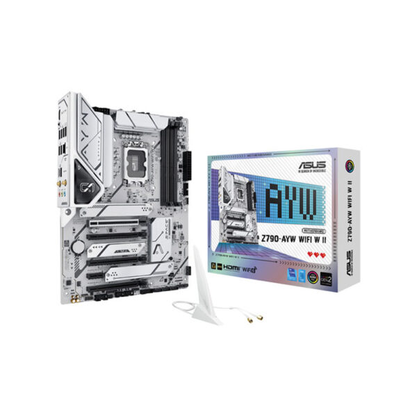 Asus Z790-AYW WIFI W II motherboard box and wireless