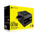 corsair cx750 750w non-modular power supply packaging