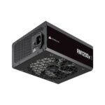 corsair rm1200x shift 1200w atx modular power supply side view
