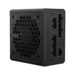 corsair rm750e 750w atx modular power supply side view