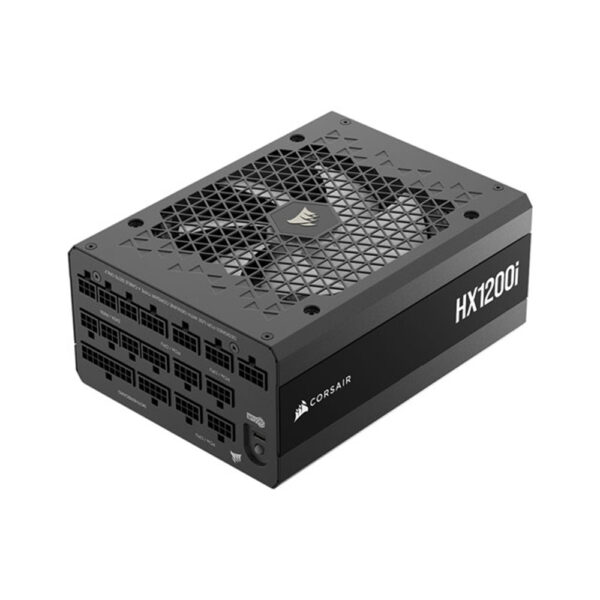 corsair hx1200i 1200w atx modular power supply side view