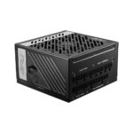 msi mpg a1000G pcie5 1000w modular gaming power supply side view