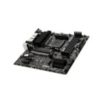 MSI B550M PRO-VDH WIFI micro-ATX motherboard side view
