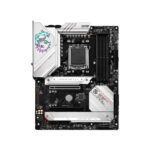 MSI MPG B650 edge Wi-Fi motherboard up view