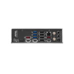 MSI MPG X870 tomahawk Wi-Fi motherboard ports view