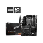 MSI PRO B650-S Wi-Fi 6E motherboard box and wireless