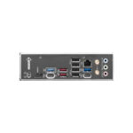 MSI X870 gaming plus Wi-Fi 7 motherboard ports view