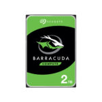 Seagate Barracuda 2TB 3.5 inch SATA desktop internal hard drive front view