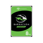Seagate Barracuda 8TB 3.5 inch SATA desktop internal hard drive front view