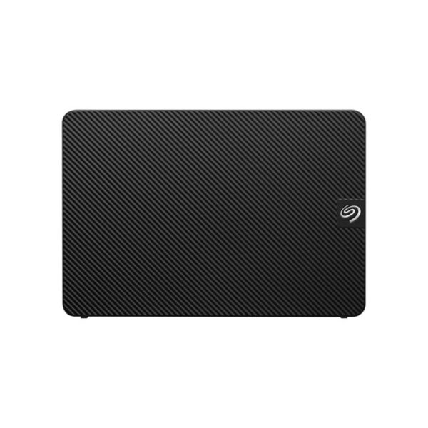 Seagate expansion desktop 14tb usb 3.0 external hard drive up view