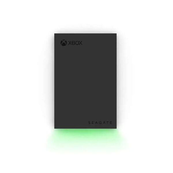 Seagate xbox certified 5tb usb 3.0 external hard drive with LED light on