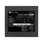 thermaltake smart bm3 750w semi-modular power supply back view
