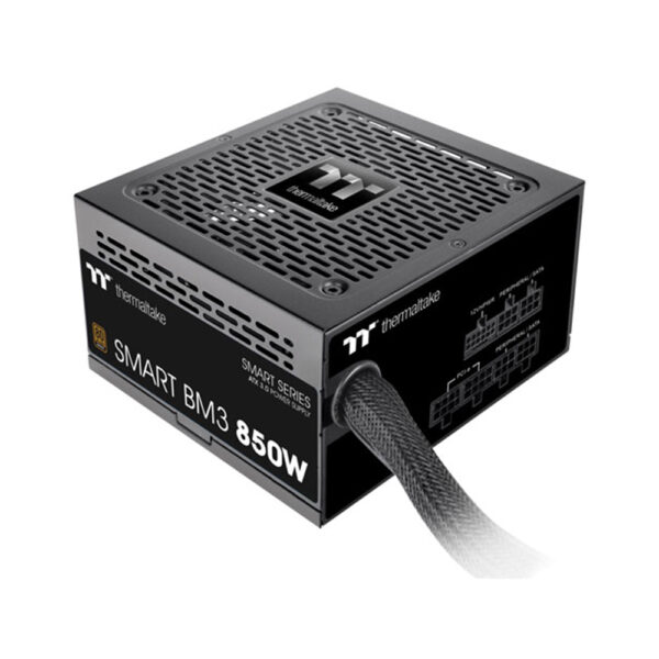 thermaltake smart bm3 850w semi-modular power supply side view