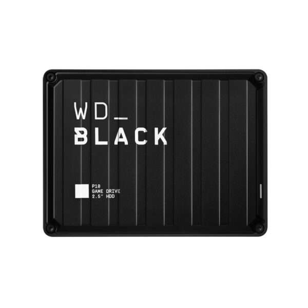 WD black P10 game drive 6tb usb 3.2 external hard drive front view
