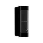 WD easystore 14tb usb 3.0 external hard drive left side view