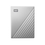 WD my passport ultra 5TB USB 3.0 external hard drive for mac up view silver color