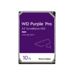 WD purple pro 10TB 3.5 inch SATA desktop internal hard drive front view