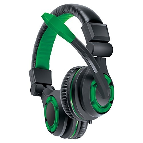 dreamgear GRX-340 wired stereo gaming headset for Xbox One, showing dual volume control