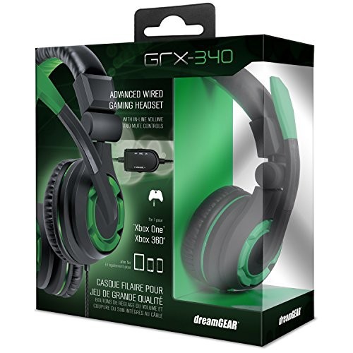 11904918_1 GRX-340 advanced wired gaming headset, side view, highlighting inline dual volume control