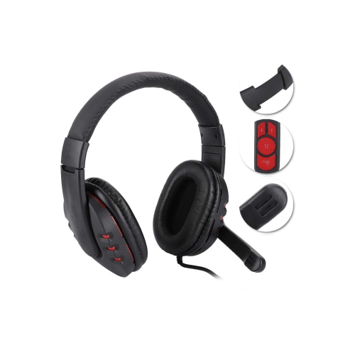 14584168_4 Ovleng Q7 USB wired gaming headset delivering powerful super bass sound and clear communication.