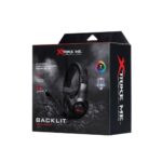 Comfortable earcups of the Xtrike Me HP-311 black stereo wired gaming headset