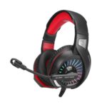 Xtrike Me GH-890 black wired gaming headset with backlit earcups and adjustable microphone