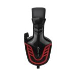 Wired Xtrike Me HP-310 red gaming headset, over-ear, featuring comfortable earcups and integrated controls.