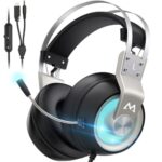 mpow casque de jeu eg3 pro son ambiophonique basse 3d pour ps5 casque d ecoute xbox avec micro a suppression du bruit boite ouverte 1