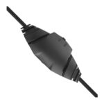 Marvo Pro wired gaming headset with adjustable headband and soft ear cushions for extended comfort, red LED