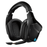 Logitech G935 RF wireless gaming headset with 7.1 surround sound and Lightsync RGB, model 981-000742