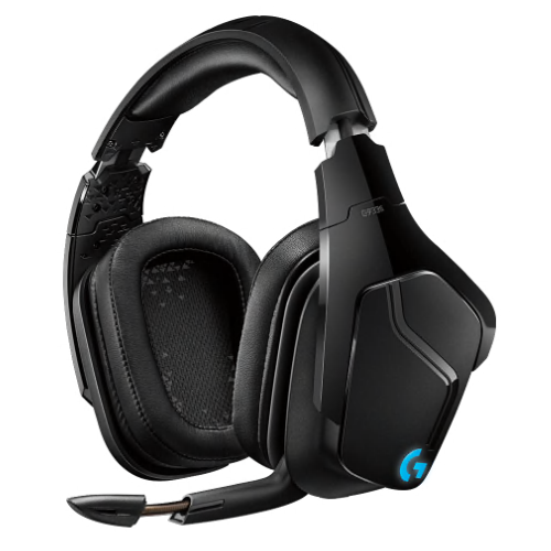 Logitech G935 RF wireless gaming headset with 7.1 surround sound and Lightsync RGB, model 981-000742