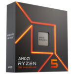 Retail packaging for the AMD Ryzen 5 7600X 6-core 4.7GHz AM5 processor