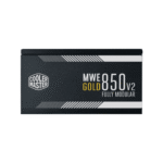 Cooler Master MWE Gold 850W ATX power supply with 80 Plus Gold efficiency, emphasizing quiet fan