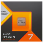 Retail packaging for AMD Ryzen 7 7800X3D 8-core 4.2GHz AM5 processor, feature highlights