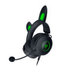 Razer Kitty V2 Pro headset showcasing comfortable earcups and adjustable headband
