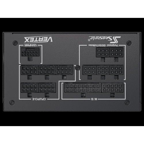 17077235_3 Seasonic Vertex GX-850 850W 80 Plus Gold ATX 3.0 power supply unit, designed for next-gen PC builds.