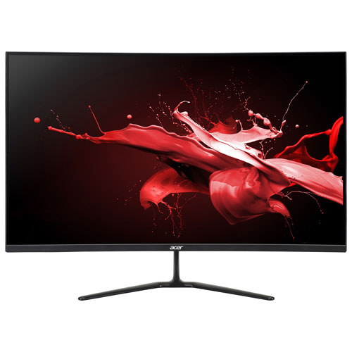 Acer Nitro ED320QR-S3biipx 31.5" FHD 180Hz 1ms curved VA gaming LED monitor.
