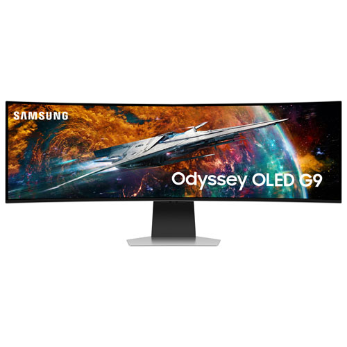 Samsung Odyssey OLED G9 49" curved QHD 240Hz gaming monitor LS49CG954SNXZA