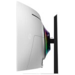 Side profile of the Samsung Odyssey OLED G9 49-inch 240Hz gaming display