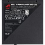 ASUS ROG Thor 850P2 850W fully modular power supply, designed for high-performance gaming computers