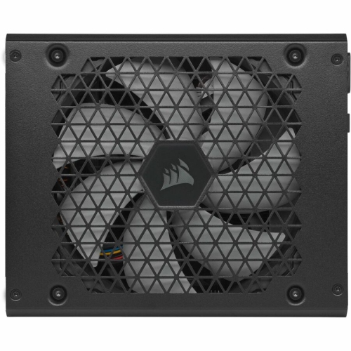 17232386_4 Rear panel of the Corsair HX1000i ATX 1000W fully modular PSU, featuring the power switch and AC input