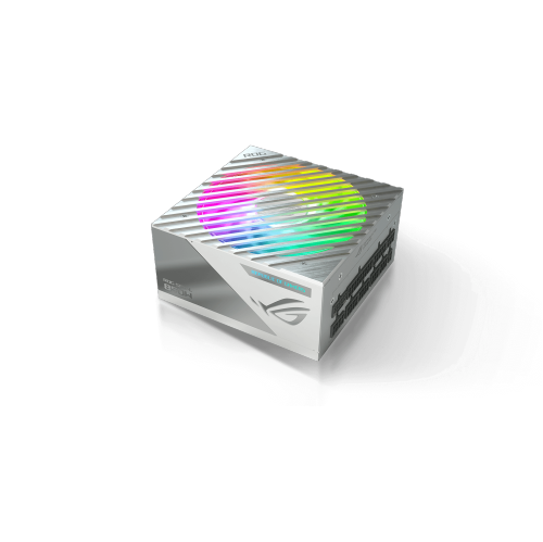 17450017 ASUS ROG Loki 850W White SFX-L 80 Platinum modular gaming power supply for high-performance PCs