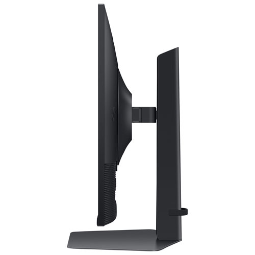 17822310_5 Ergonomic stand of the Samsung Odyssey G5 monitor, featuring tilt, swivel, and height adjustment