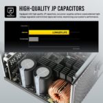 White Antec NE1000G M 80 Plus Gold 1000W PSU, showcasing premium Japanese capacitors